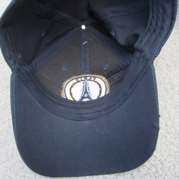 Paris France Hat  Embroidered City Of Lights Eiffle Tower Adjustable Back NWT - Picture 14 of 14